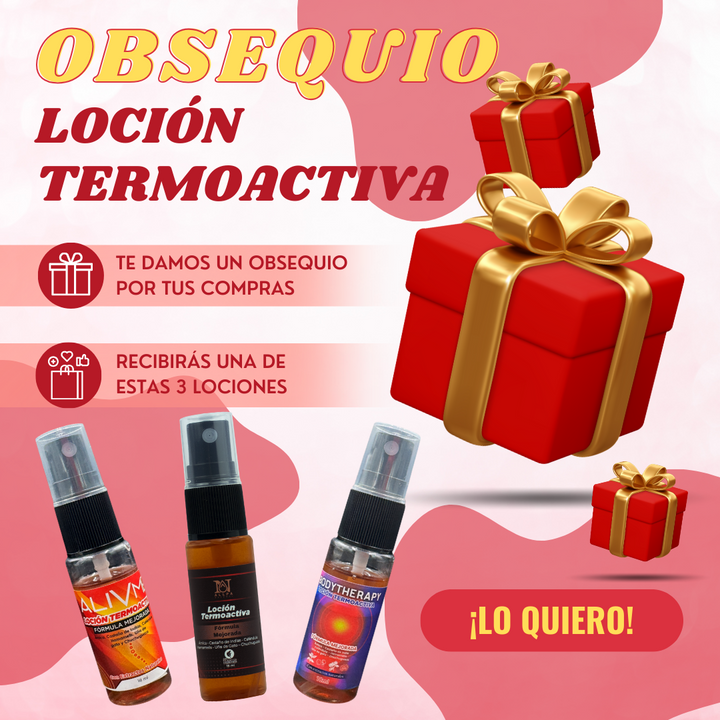 Loción NATURALES Termoactiva+Súper Regalo🎁