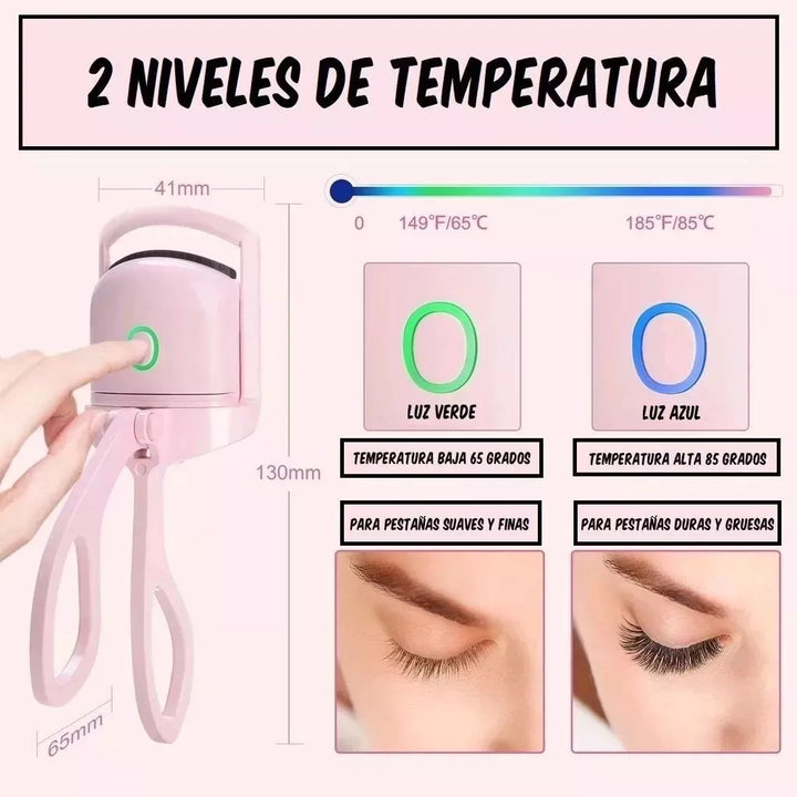 COMBO Rizador De Pestañas Eléctrico+DEPILADORA FACIAL