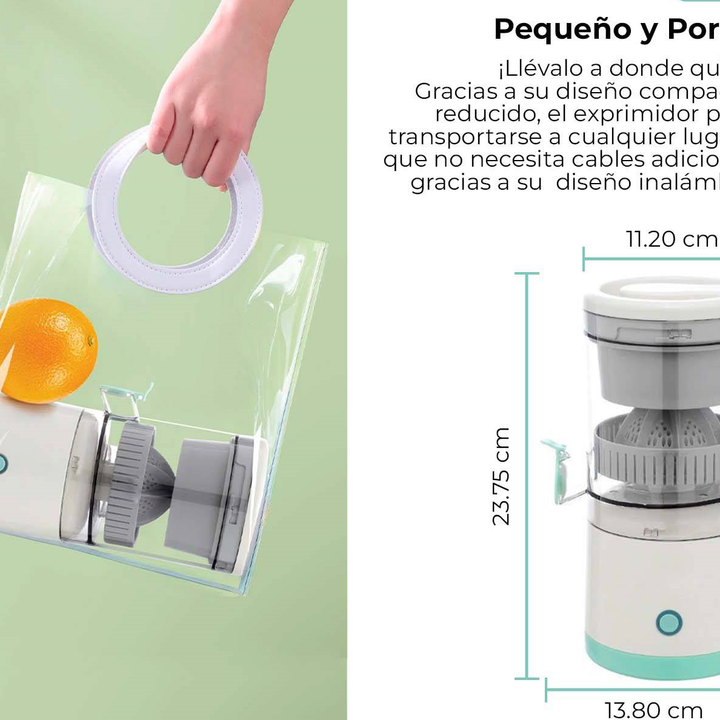 EXPRIMIDOR DE FRUTAS ELÉCTRICO