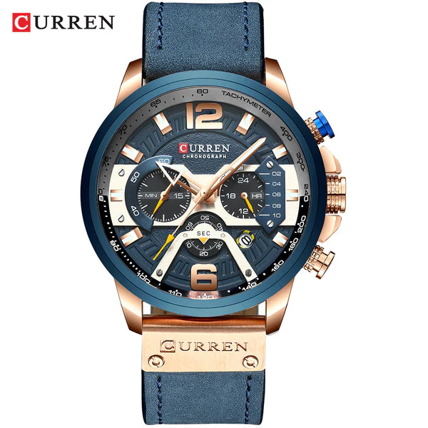 Reloj Curren Azul Original -El más popular en ventas en línea🔥