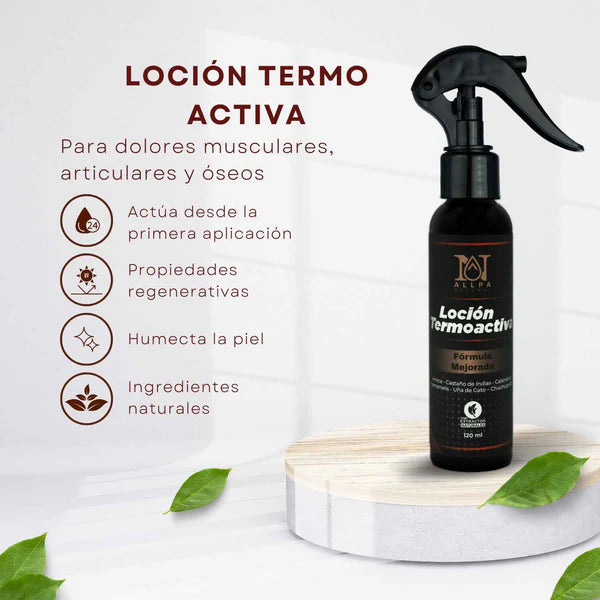 Loción NATURALES Termoactiva+Súper Regalo🎁