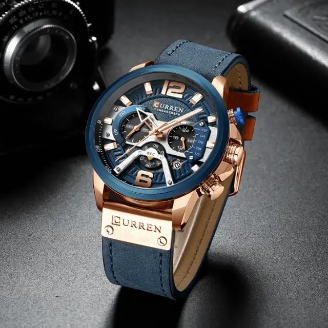 Reloj Curren Azul Original -El más popular en ventas en línea🔥