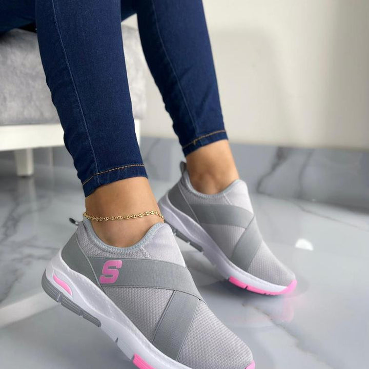 ¡OFERTA!SKECHERS CAUCHO CRUZADO+SÚPER REGALO🎁